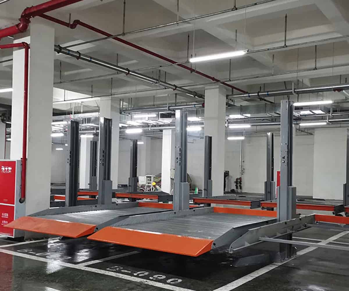 江口縣家用簡易升降類機械式立體車庫拆除