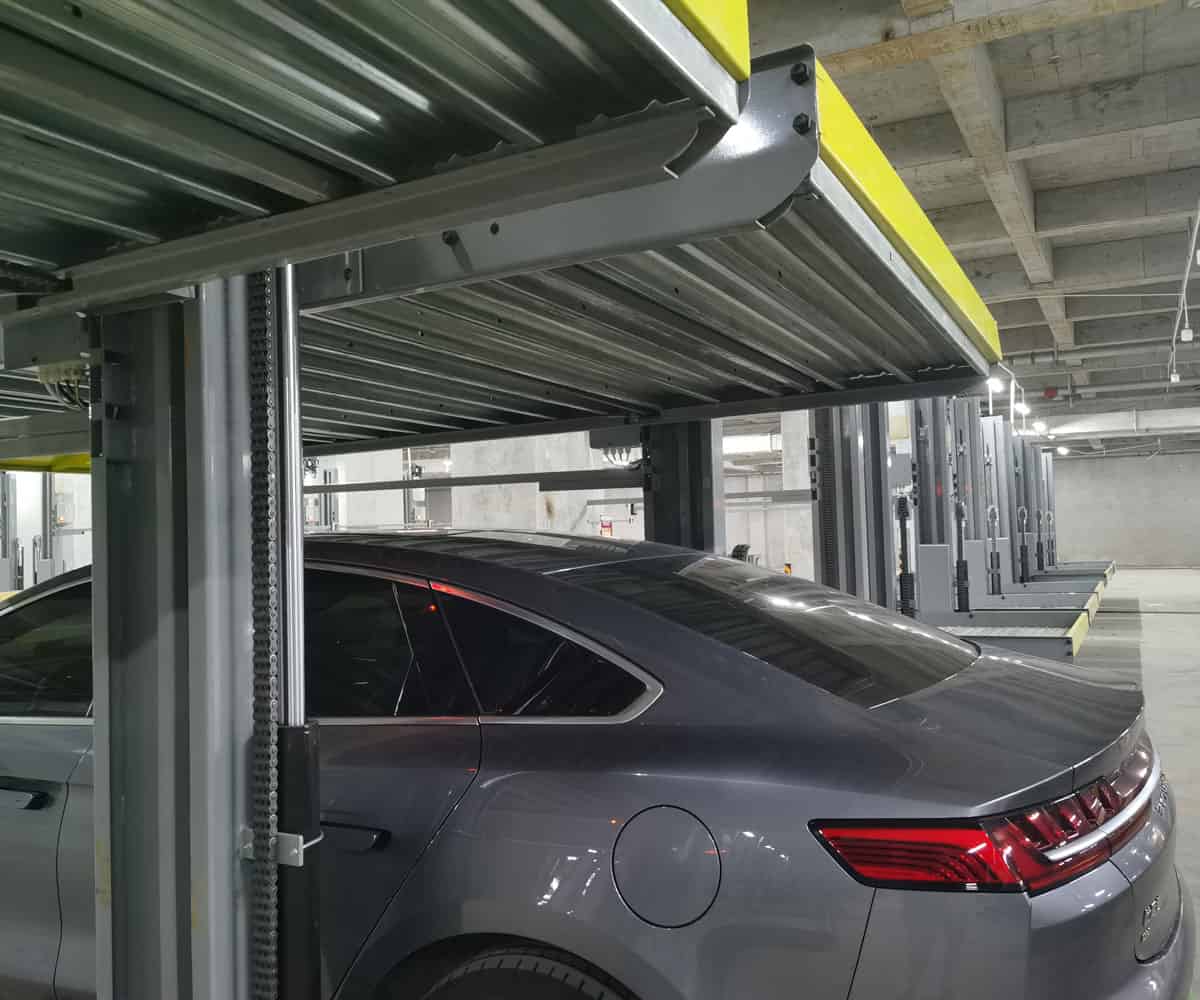 印江縣四柱簡易式立體車庫停車設(shè)備價格