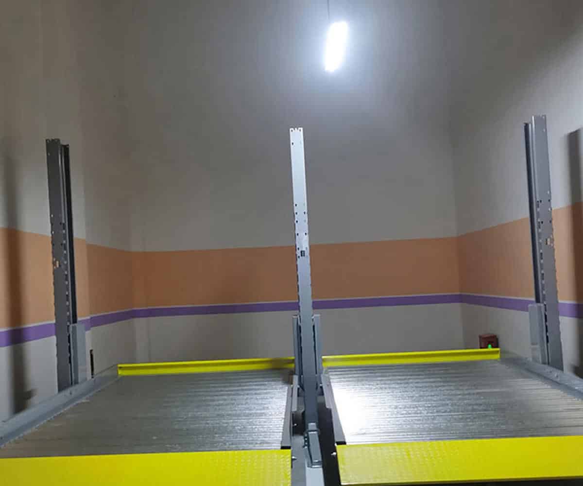 江口縣雙柱升降式機械停車庫安裝