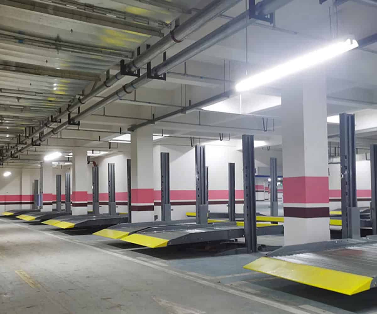 江口縣雙層升降橫移立體車庫停車設(shè)備長租