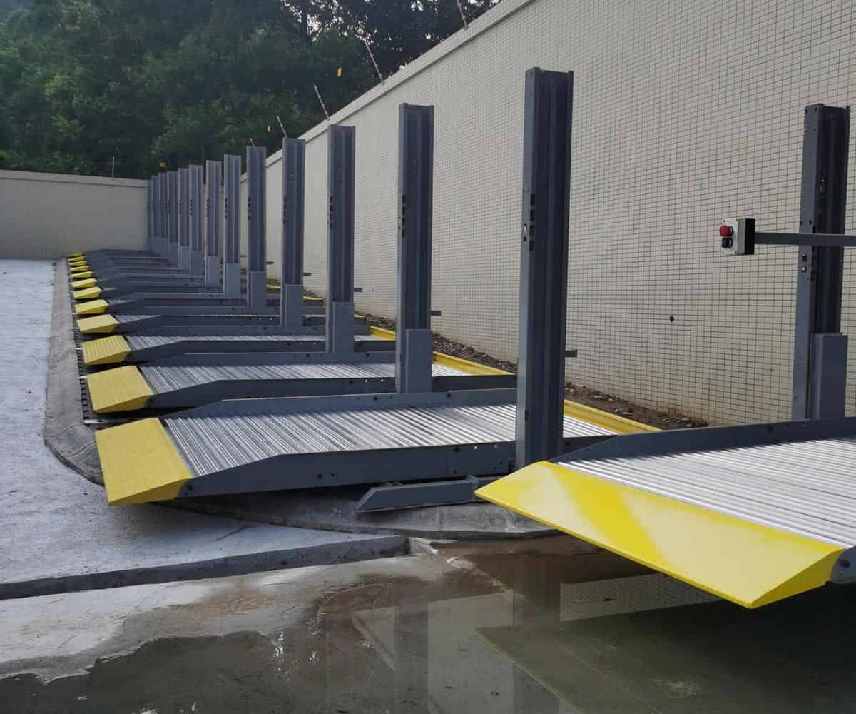 上下升降機械式立體停車設備拆除