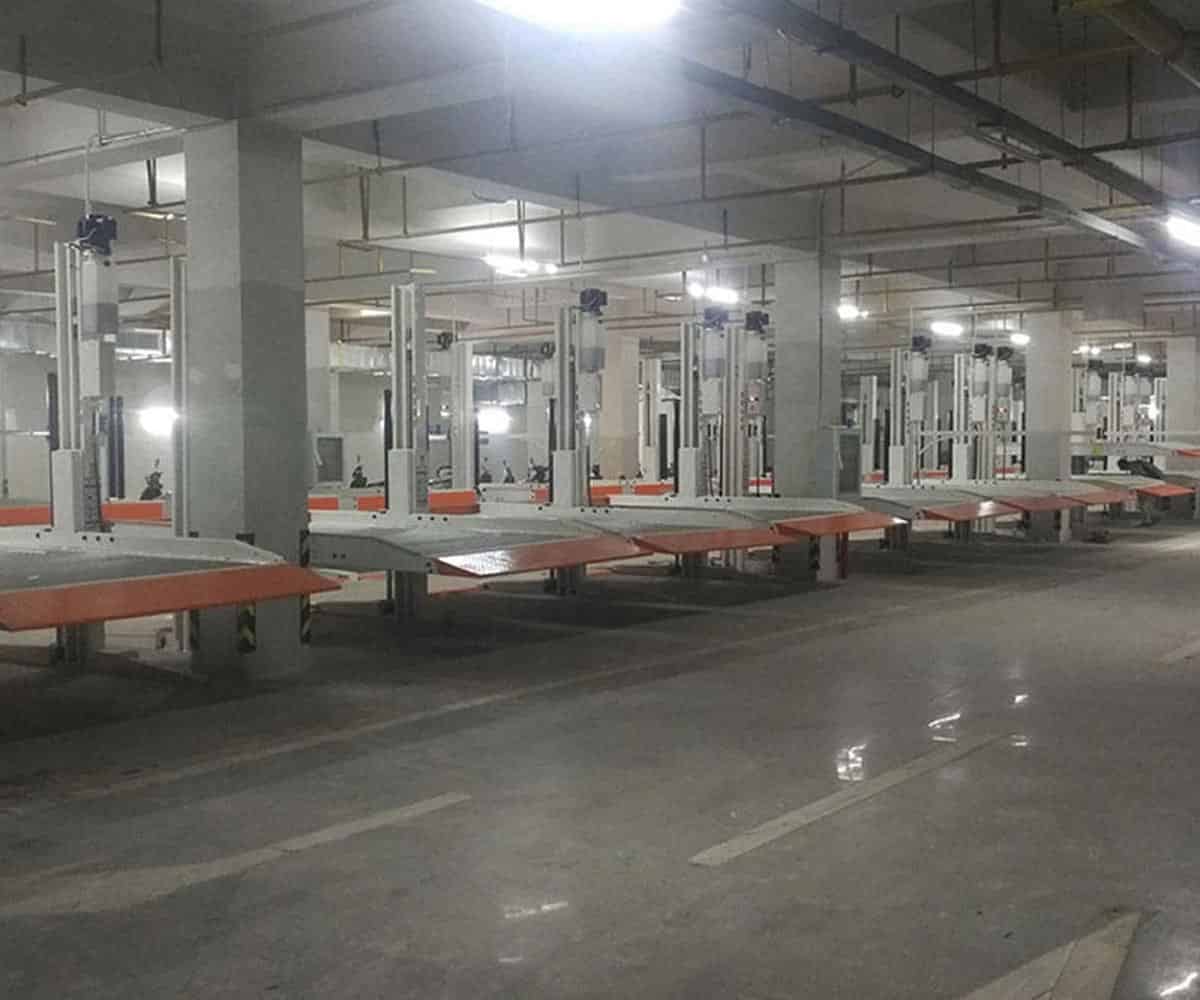 印江縣2層簡易升降類機(jī)械停車庫二手