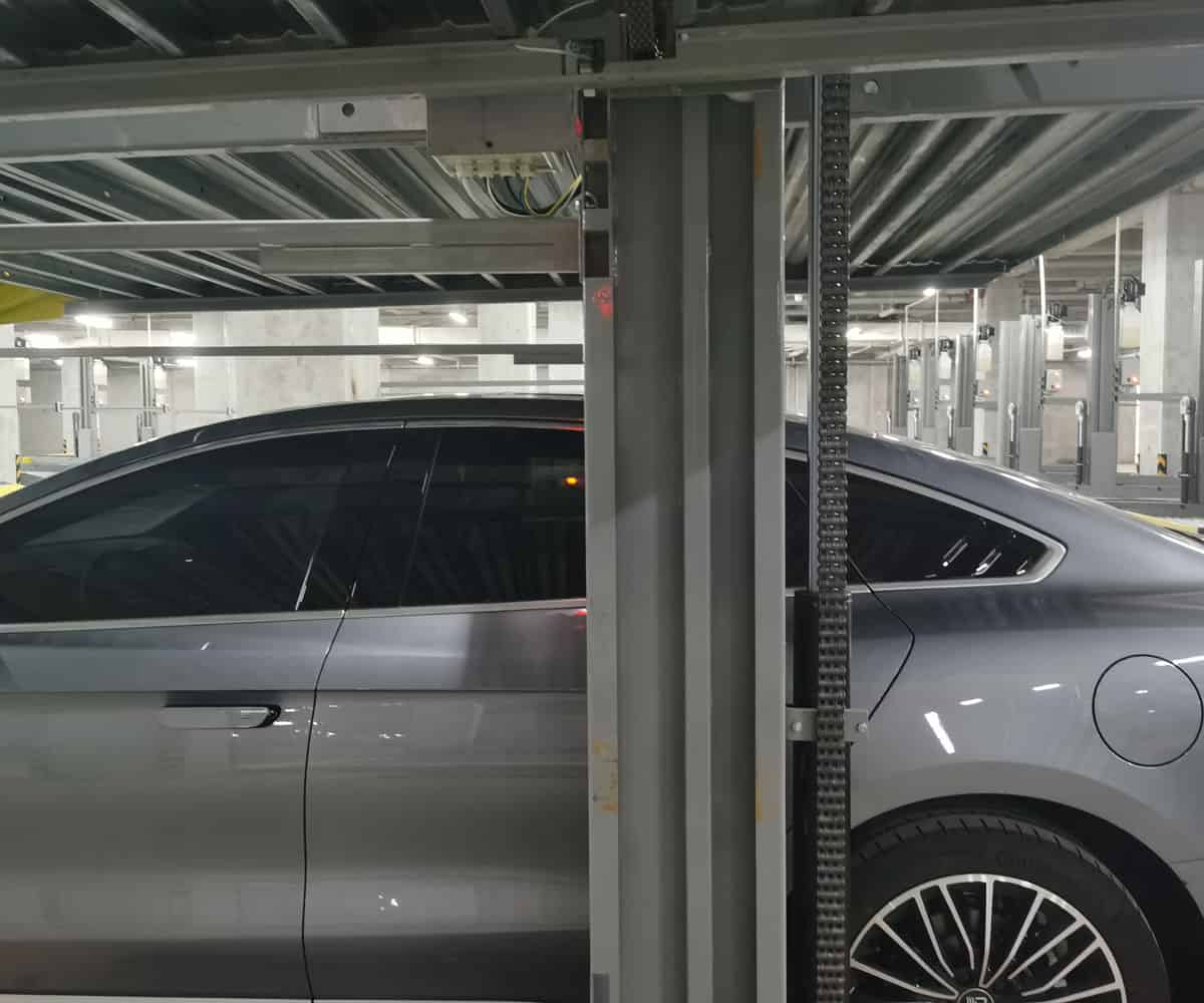 印江縣兩柱簡易升降機(jī)械車庫維保