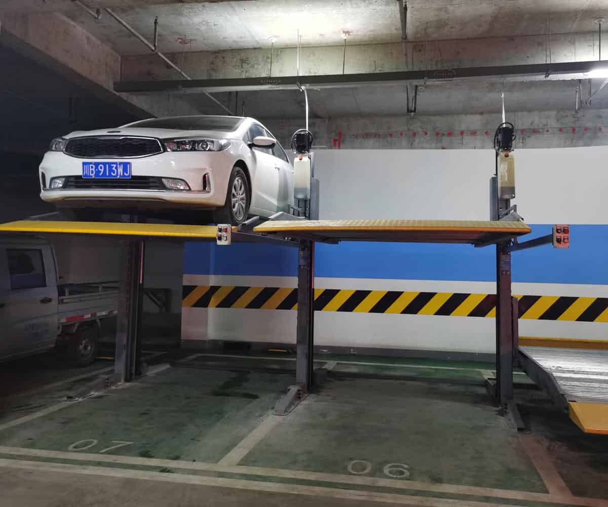 印江縣小區(qū)家用簡易式機(jī)械式立體停車設(shè)備