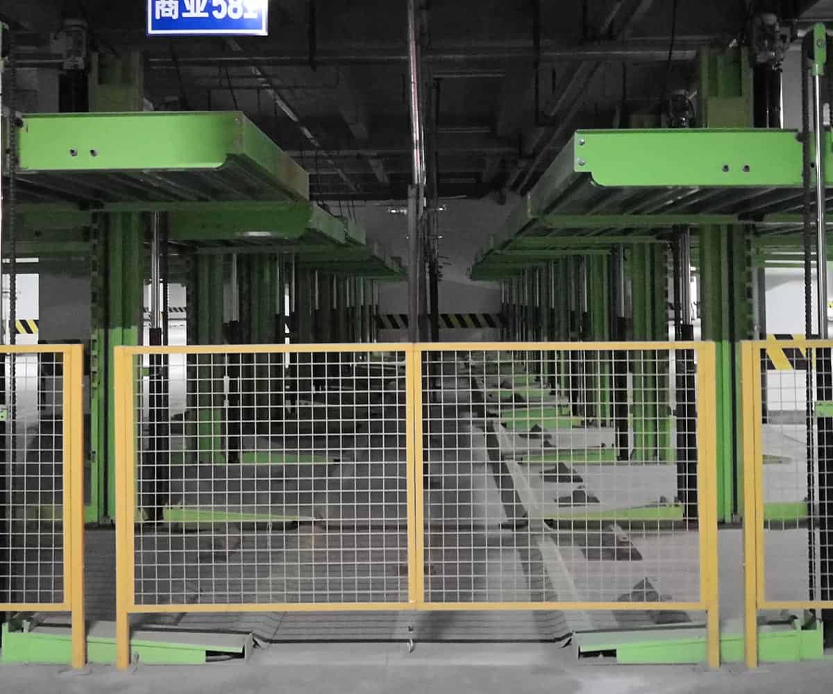 印江縣小區(qū)雙層簡易升降立體車庫