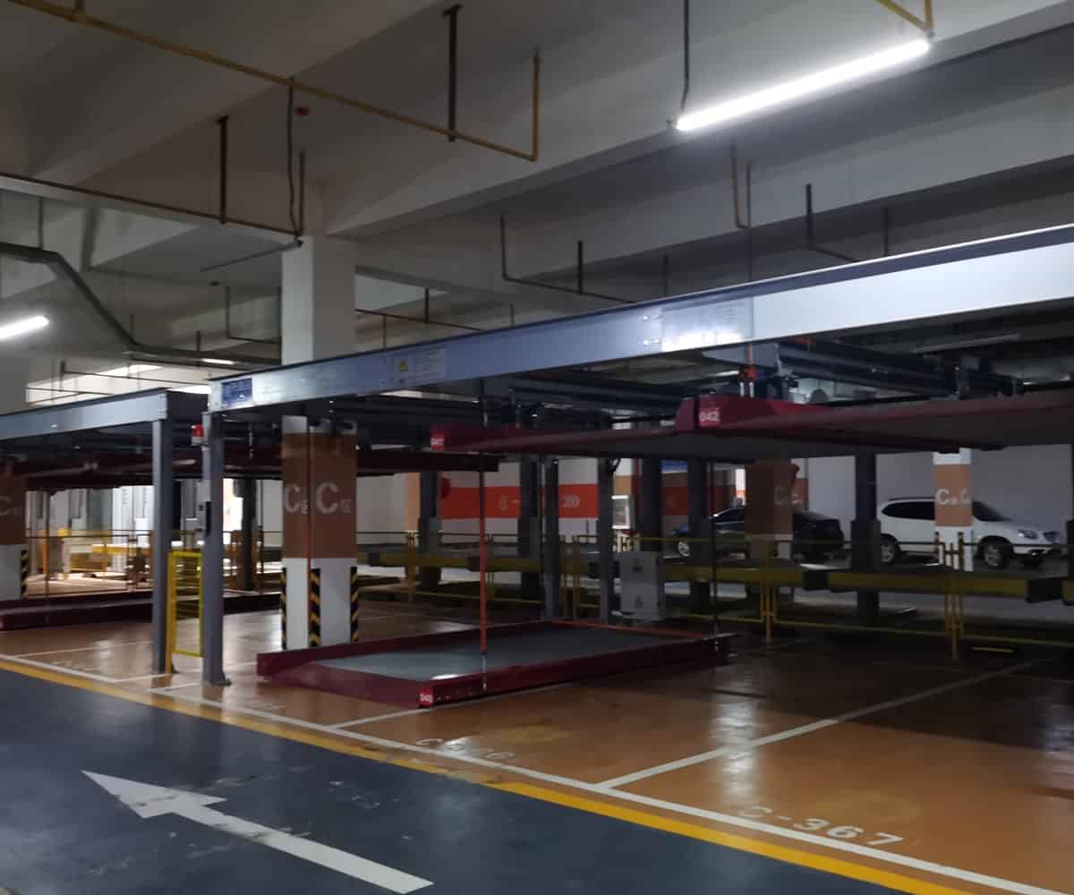 印江縣PJS四柱簡易升降機(jī)械式停車設(shè)備