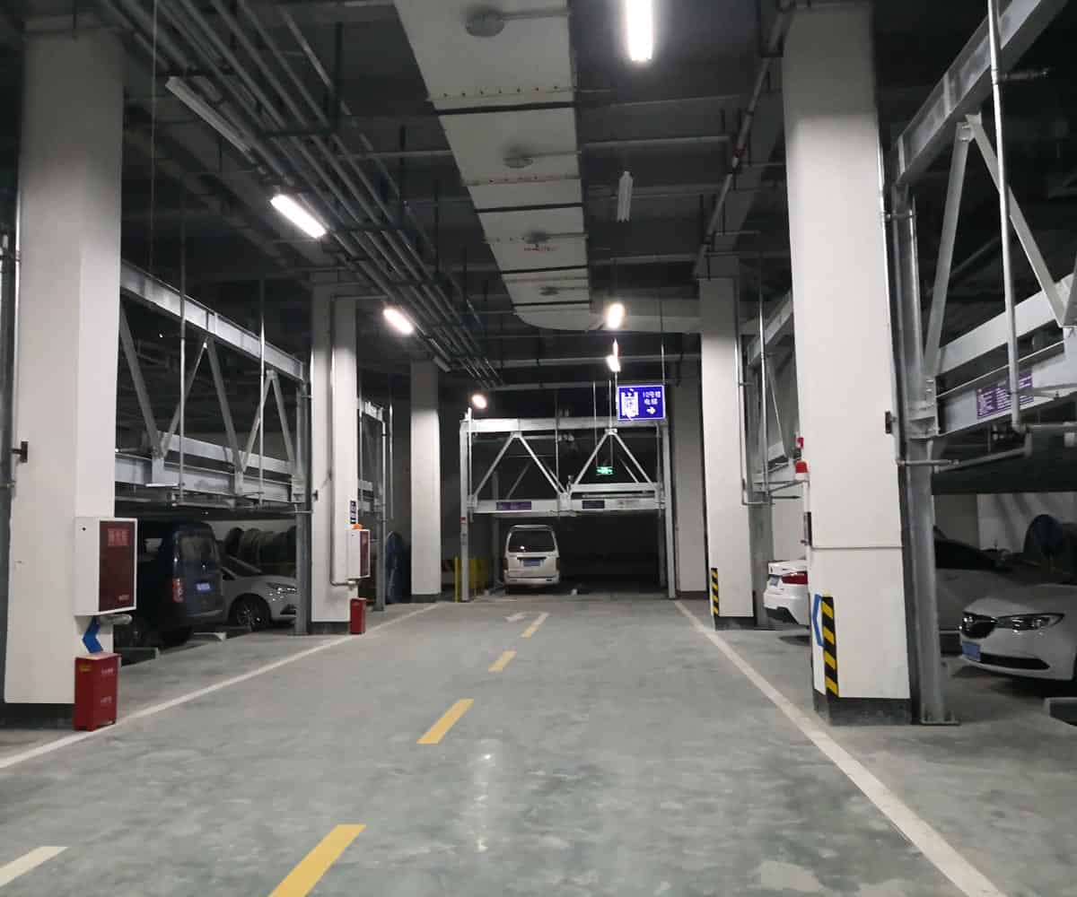 重慶市二層升降橫移式立體停車設(shè)備