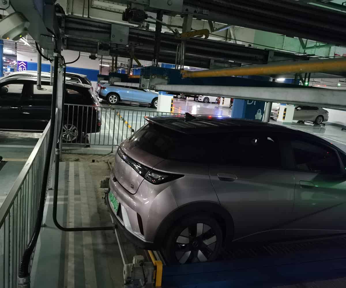 印江縣PSH2二層升降橫移機(jī)械式停車設(shè)備